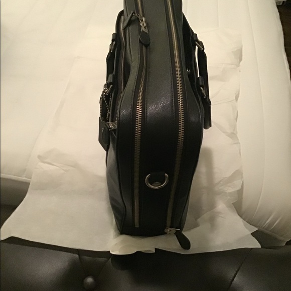 Authentic Coach briefcase shoulder strap included. - Picture 2 of 2